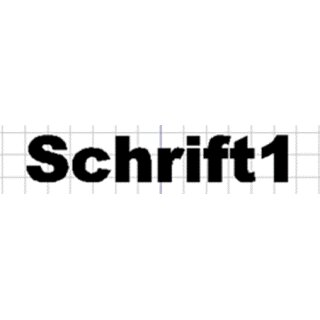 Schriftart 1