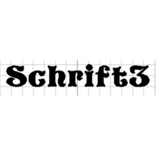 Schriftart 3