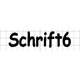 Schriftart 6